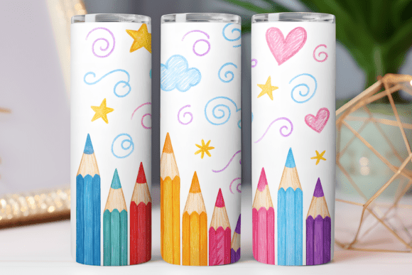 Abstract Art Tumbler Wrap Design Review
