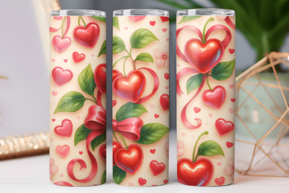 Cherry Bow Skinny Png Tumbler Wrap 20oz Review