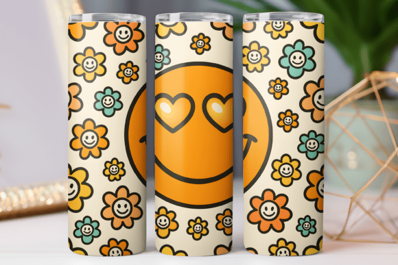 Daisy Retro Floral Tumbler 20oz Design Review