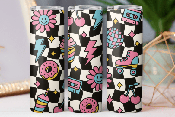Daisy Smile Flower Skinny Tumbler Wrap Review