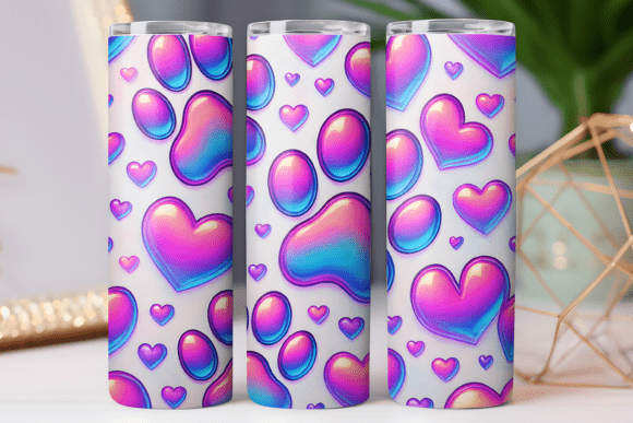 Dog Paw Tumbler Wrap 20oz Design Review