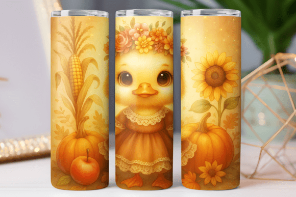 Fall Season Tumbler Wrap 20oz Art Png Review