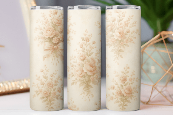 Floral Bow Tumbler Wrap Design Review