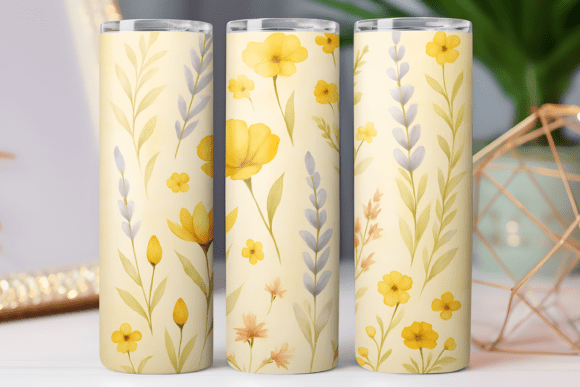 Floral Tumbler Design PNG Wrap 20oz Review