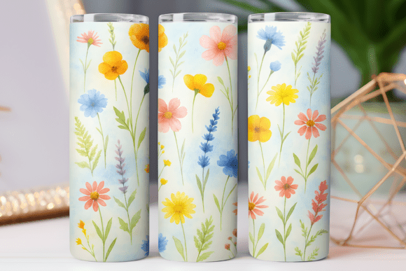 Floral Tumbler Design Skinny Wrap 20oz Review