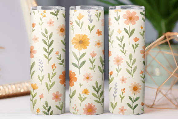 Floral Tumbler Wrap 20oz Design Review