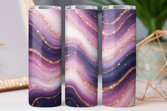 Glitter Marble Design Png Tumbler Wrap Review