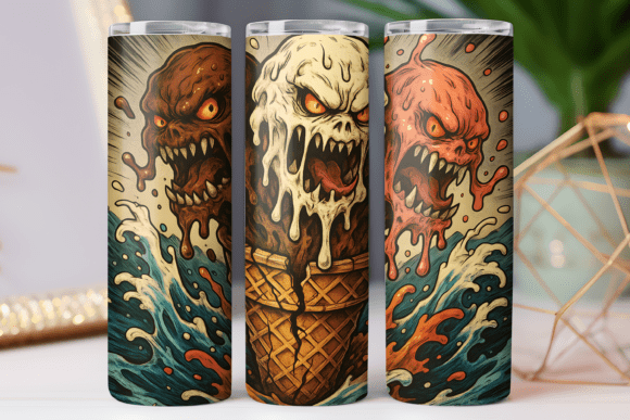 Kawaii Food Art Tumbler Wrap Design Review