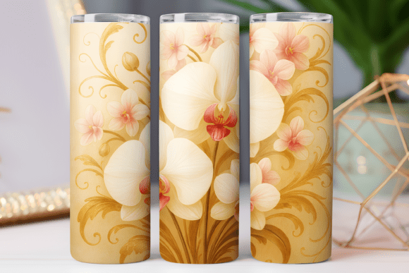 Orchid Floral Tumbler Wrap Design Review