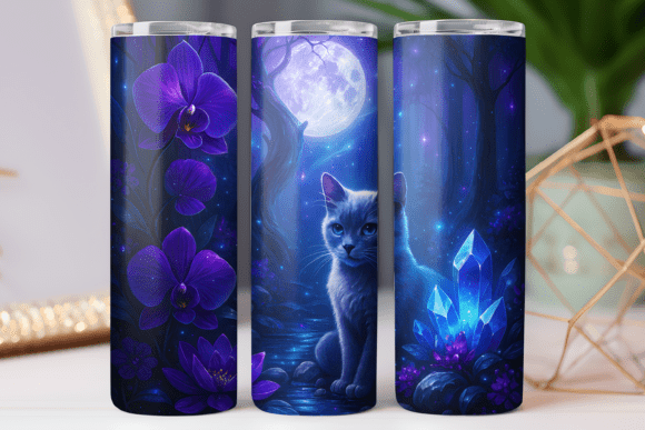 Orchid Floral Tumbler Wrap Design Review