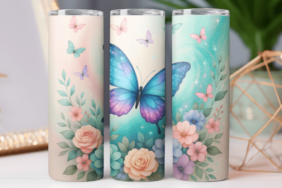 Spring Flower Tumbler Design Wrap 20oz Review