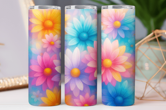 Spring Flower Tumbler Wrap 20oz Skinny Review