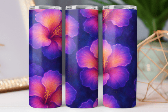 Tropical Pattern Tumbler Wrap Design Review