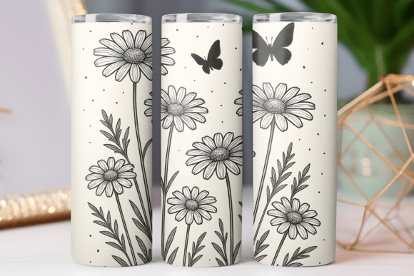 Vintage Wildflower Tumbler Wrap Design Review