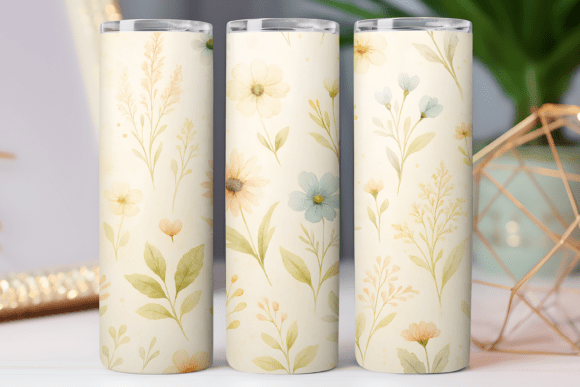 Wildflower Floral Tumbler Wrap Design Review